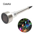 Stainless steel garden landscape LED light with pastoral design and waterproof IP44 rating