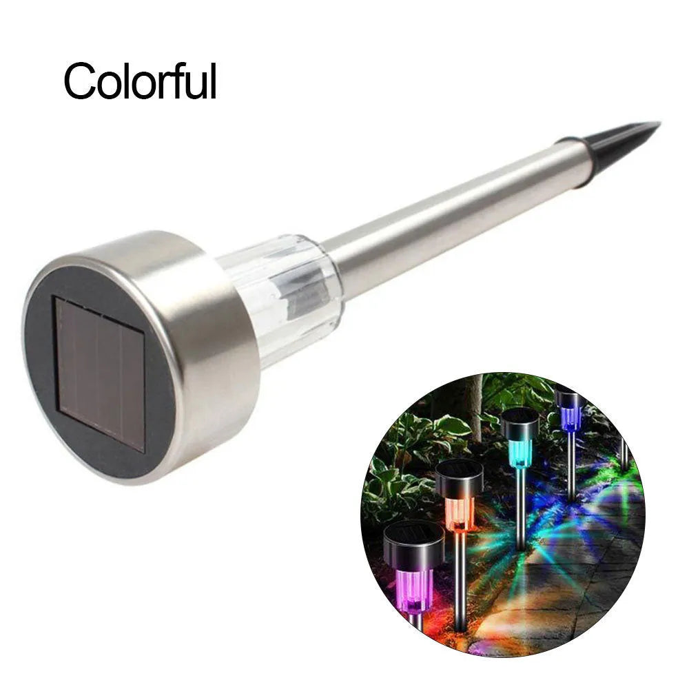 Stainless steel garden landscape LED light with pastoral design and waterproof IP44 rating