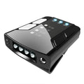 USB rechargeable clip cap light for night fishing with charge display and 360-degree rotation