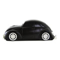 Creative 2.4G wireless optical beetle car mouse in black for laptops with 1600DPI and 3 buttons