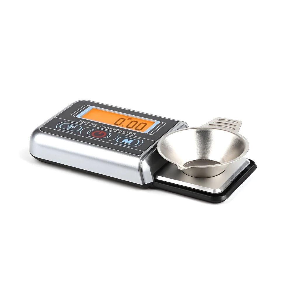 Electronic scale with digital display for precise weighing up to 100g.