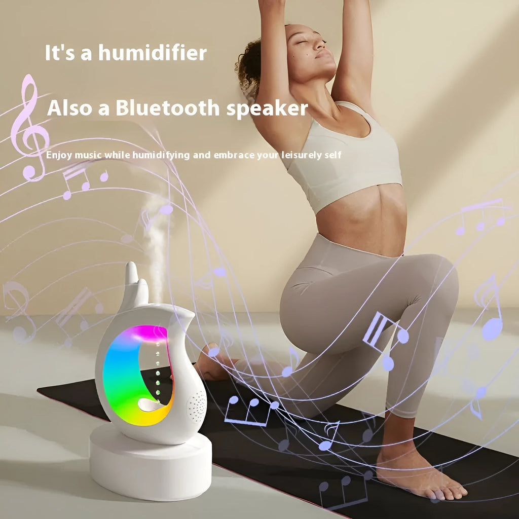 Anti-gravity USB aroma diffuser in Orchid style with Type-C power cable