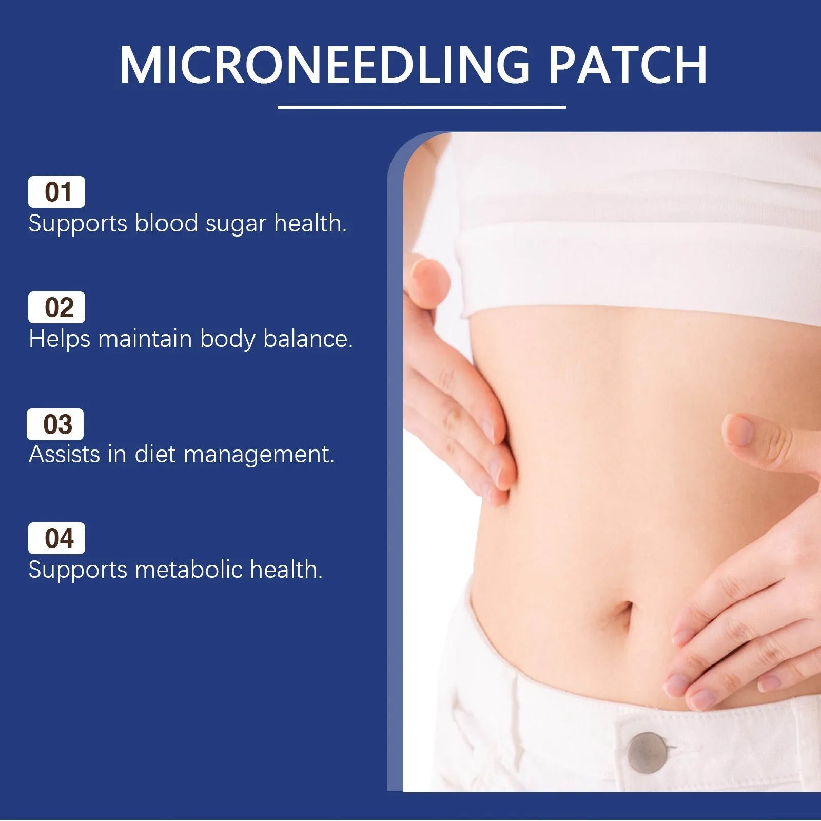 Pack of four moisturising body care patches with ginger and panthenol external paste