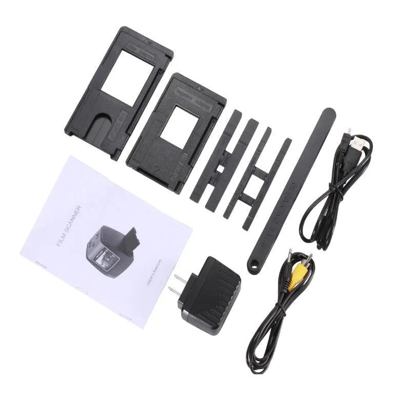 14MP film negative scanner with 2.4 inch TFT LCD and USB 2.0, supporting 135 126 110 Super8 and slide film