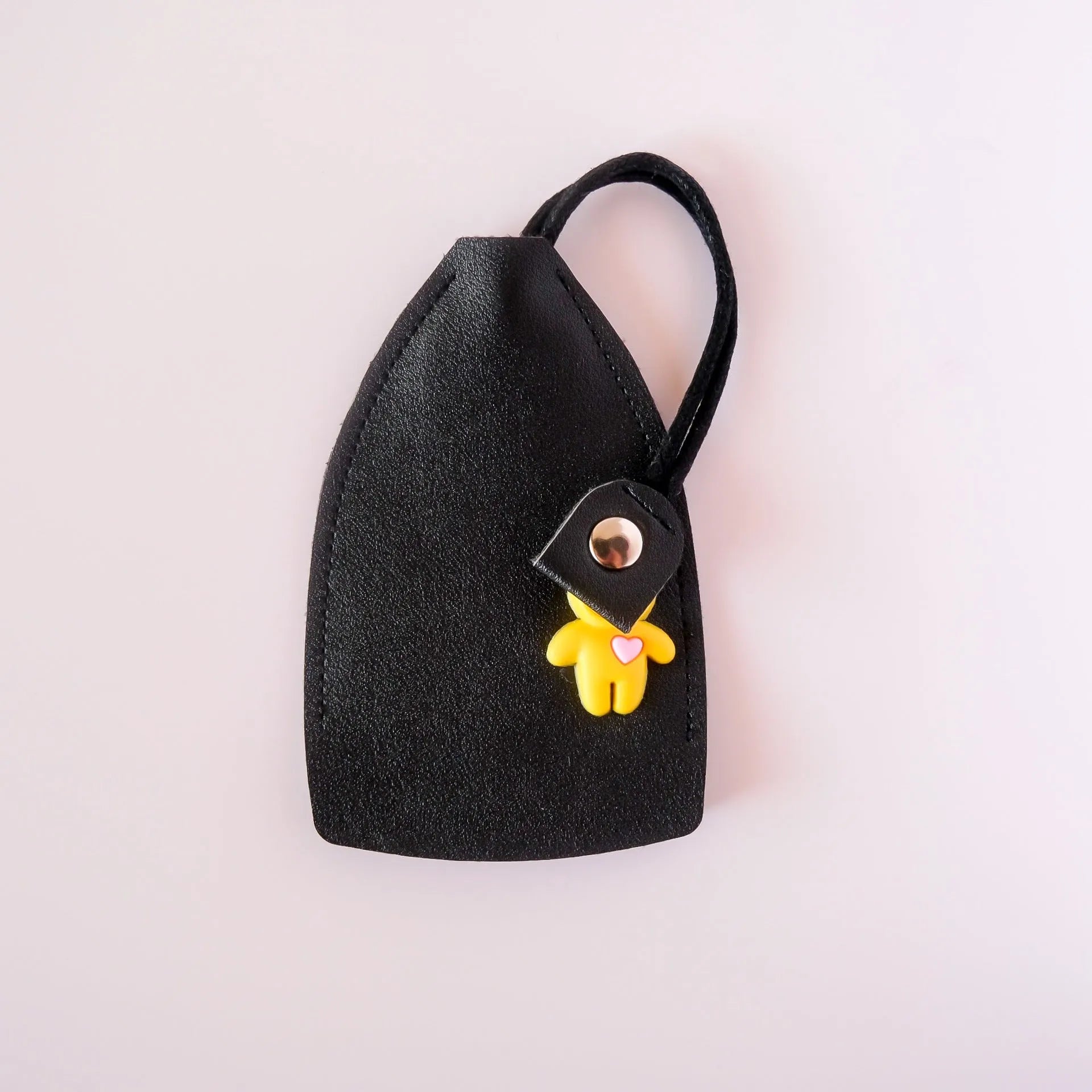 Universal pu leather car key case with anti-theft function in five colour options