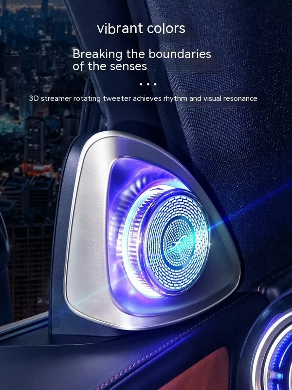 Mercedes-Benz GLC X254 Burmester replacement speaker pair with rotating tweeter.