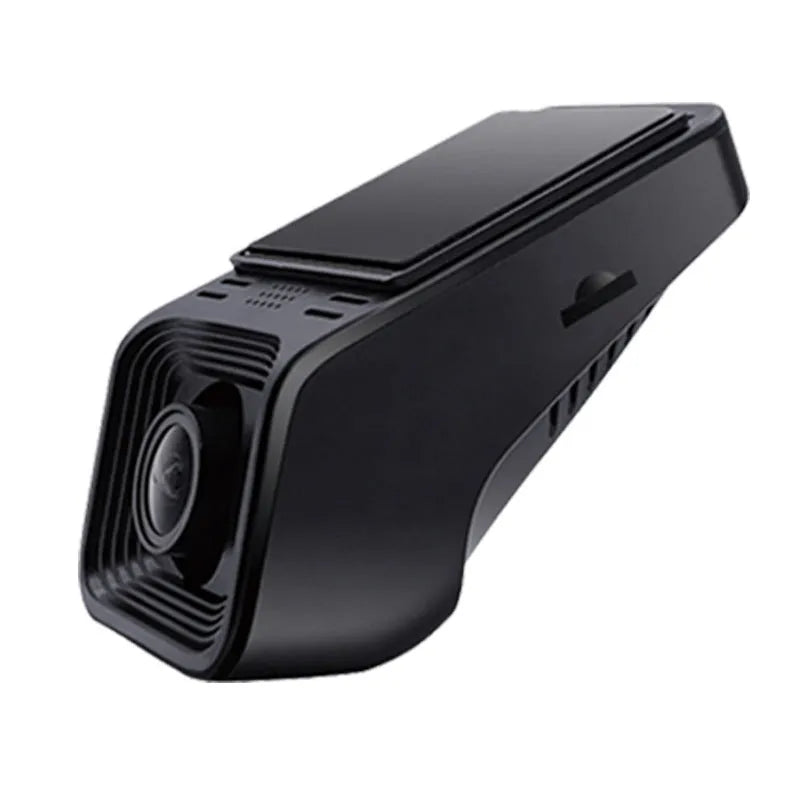 HD night vision driving recorder 1080p WiFi dash cam with parking surveillance V4 ACC black
