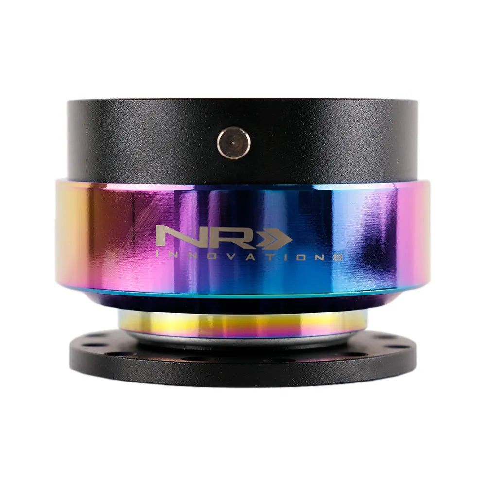 Colorful car modification quick release steering wheel device with lock and heightening insole connection base