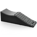 Black waterproof leather car pad for vehicle seat protection measuring 55cm wide