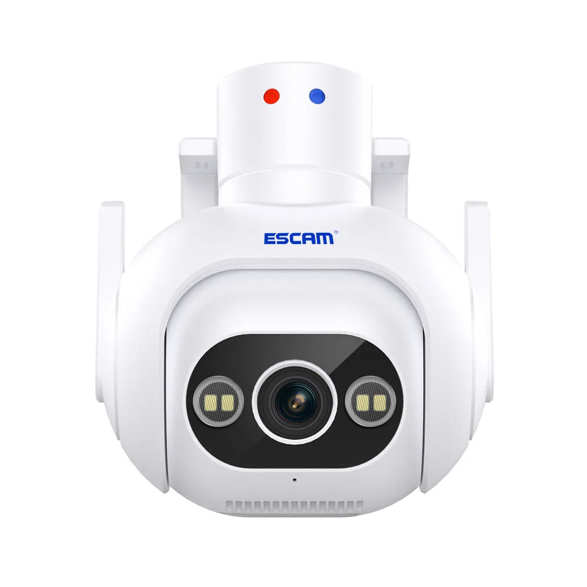 Smart colour night vision security camera with wall mount bracket and power adapter