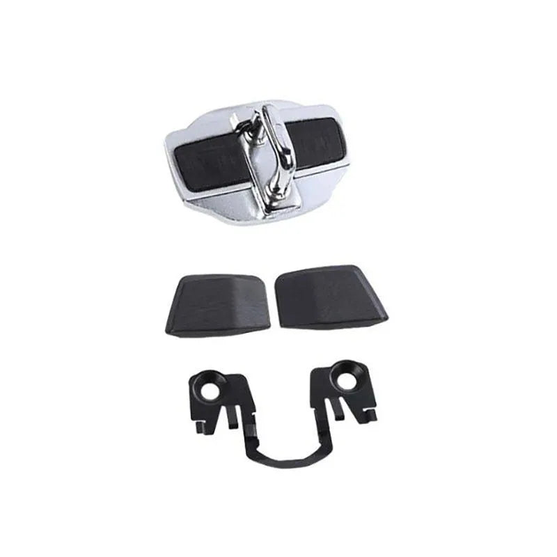 Silver TRD car door lock buffer cushion for Toyota 23 Prius, 1 pack, anti-abnormal sound cover