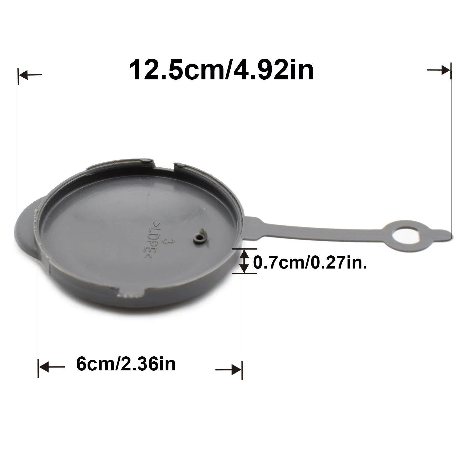 Grey glass kettle cover for Nissan Teana with part number 289133RA1A