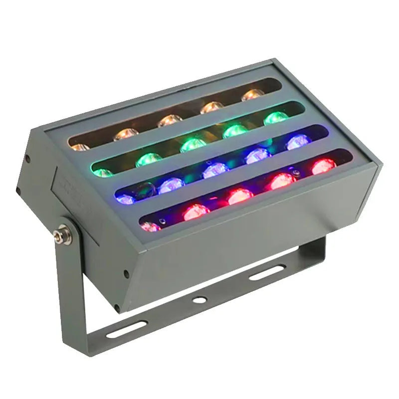 LED rainbow tree lamp outdoor waterproof IP65 aluminium alloy RGB projection for park landscape