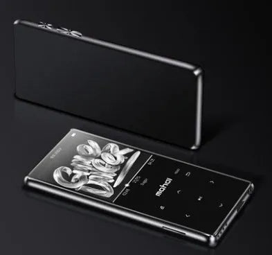 Portable MP3 player with 2.4-inch touch screen in black silver blue or red colour options