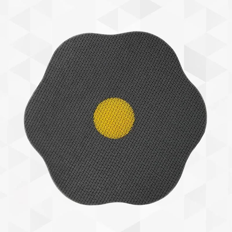 Grey wall mounted cat scratching board made of corrugated cardboard with traceless adhesive