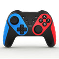 Red and blue wireless Bluetooth gamepad for Nintendo Switch and PC gaming