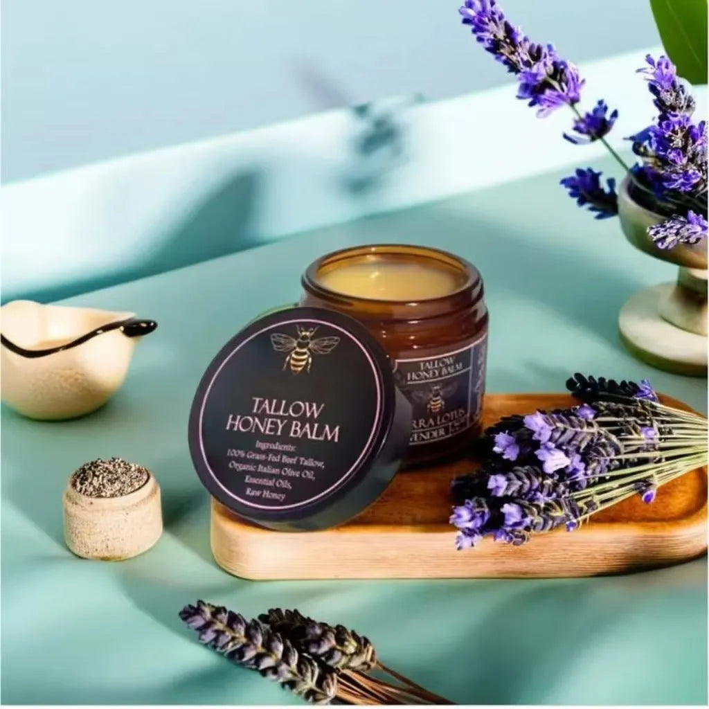 Jar of Honey Butter Moisturising Facial Cream, 57g net content, with choice of scents.