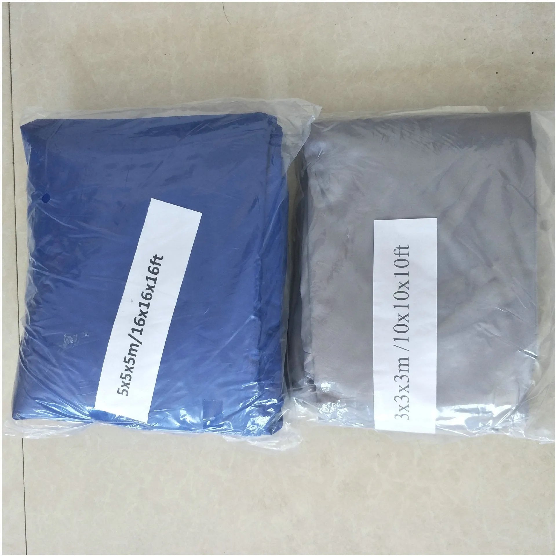 Curved square UV protection shade sail in 3x4m polyester waterproof fabric
