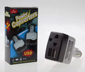 011C model car cigarette lighter to USB power supply transformer for mobile device charging