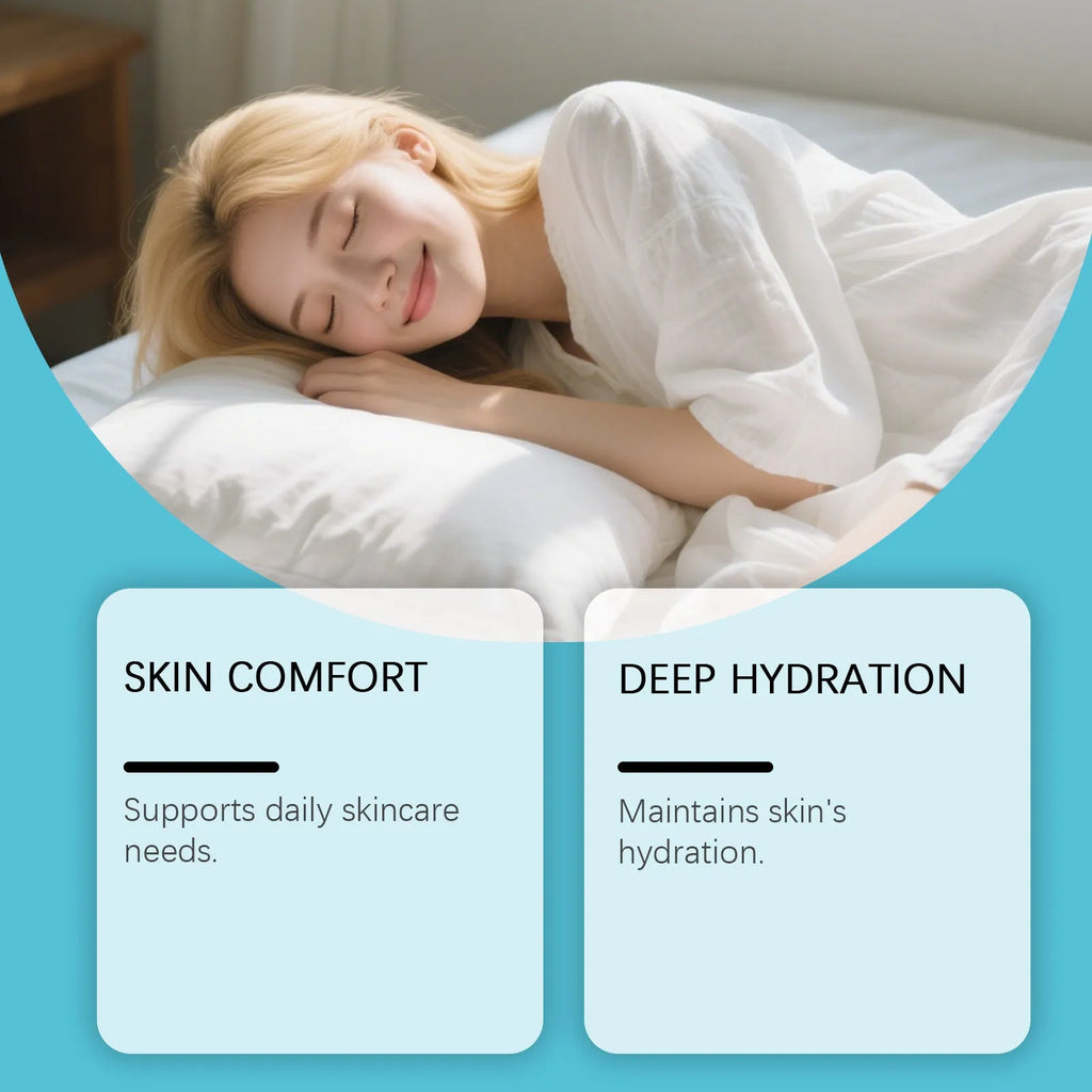 50g hydrating body moisturising cream jar with Shanjinchehua, Pyridoxine and Menthol ingredients