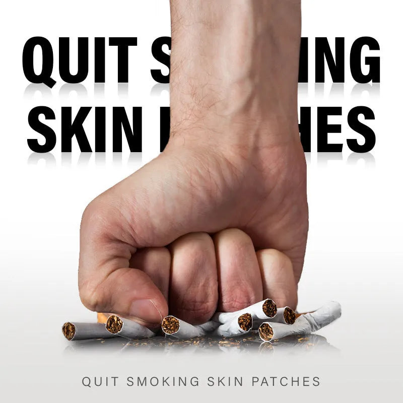 Box of 30 plant extract nicotine cessation patches for men and women.