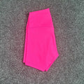 Women's high-waist yoga shorts in quick-dry nylon fabric for running and cycling