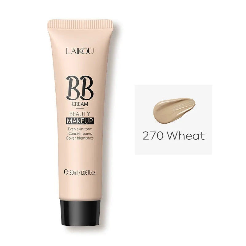 30ml tube of BB cream makeup in nine shades from ivory white to brown
