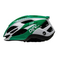 Plus size cycling helmet L size EPS PC ultra light breathable with artistic graphic pattern on a white background