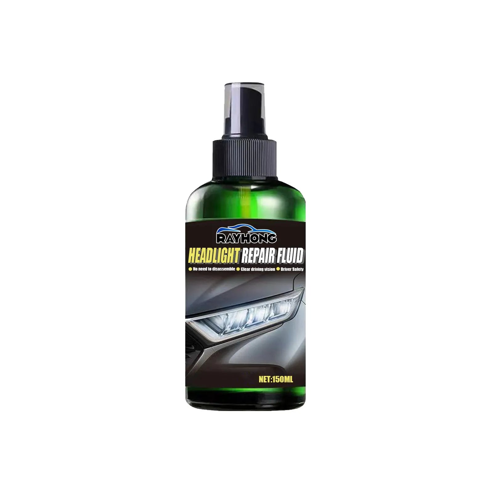 150ml bottle of car lamp repairing liquid with refurbished coating for headlight brightening