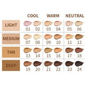 Waterproof sweatproof concealer pen with 24 colour options for nose and side shadow contouring