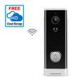 White wall-mounted network wireless video intercom camera with 1080p resolution and 2.8mm lens for mobile phone remote monitoring