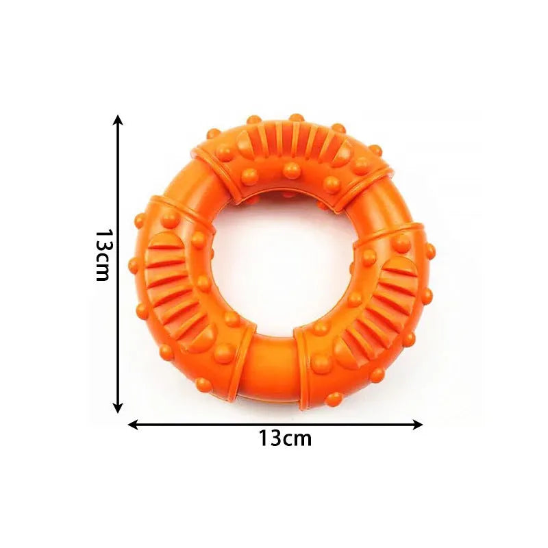 Blue orange red dog fetch stick toy lightweight hollow chew toy 13cm length