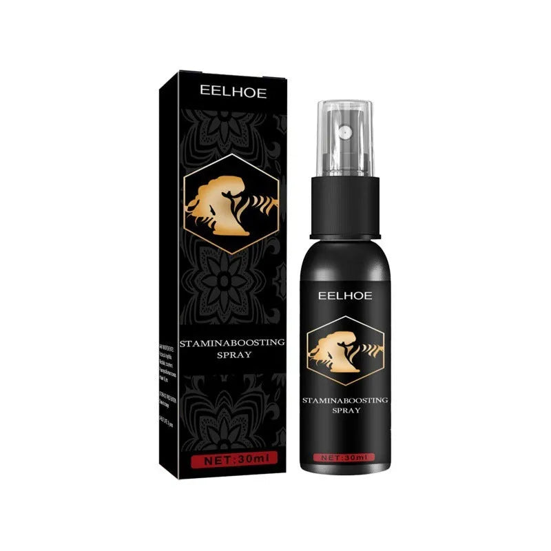Men's body moisturizing massage spray treatment oil 30ml bottle front view