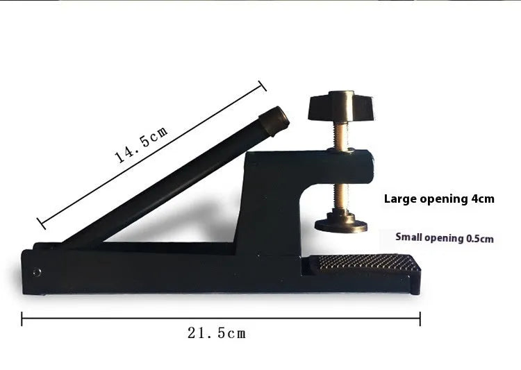Table tennis post set with universal large clip and thickened frame for indoor table tennis practice
