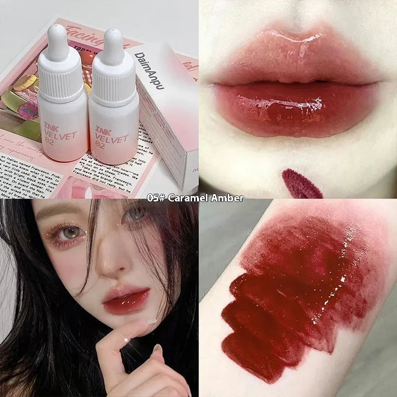 Mirror Lip Lacquer bullet in choice of shades from the milk huhoo series, 3.5g net content.