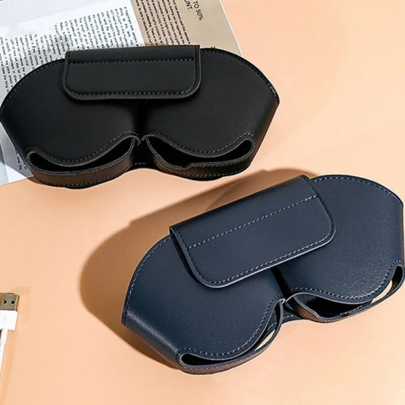 AirPods Max protective leather case in black, red, white, green and blue colour options