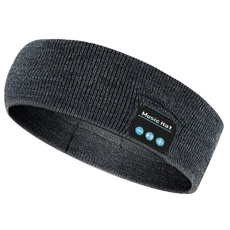 Bluetooth 5.4 eye mask sports scarf with removable washable hair band in three colour options