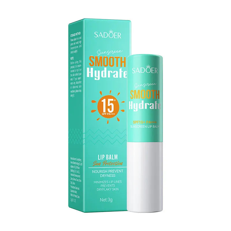 Anti-chapped lip moisturising lipstick tube with multiple flavour and formula variant options