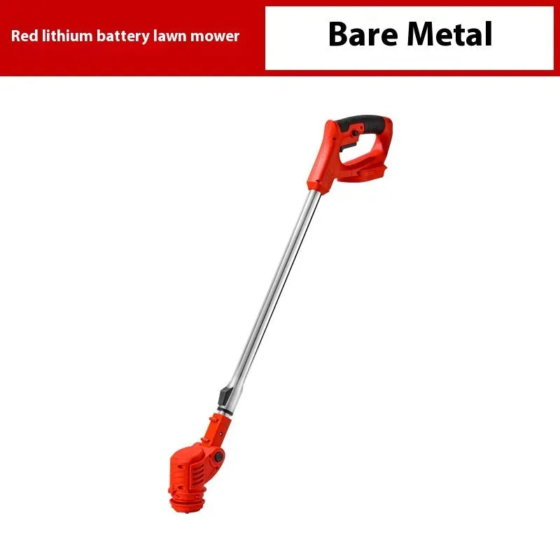 Portable weeding machine 1300 mm length 1000W 3000 RPM garden tool in black bare metal finish