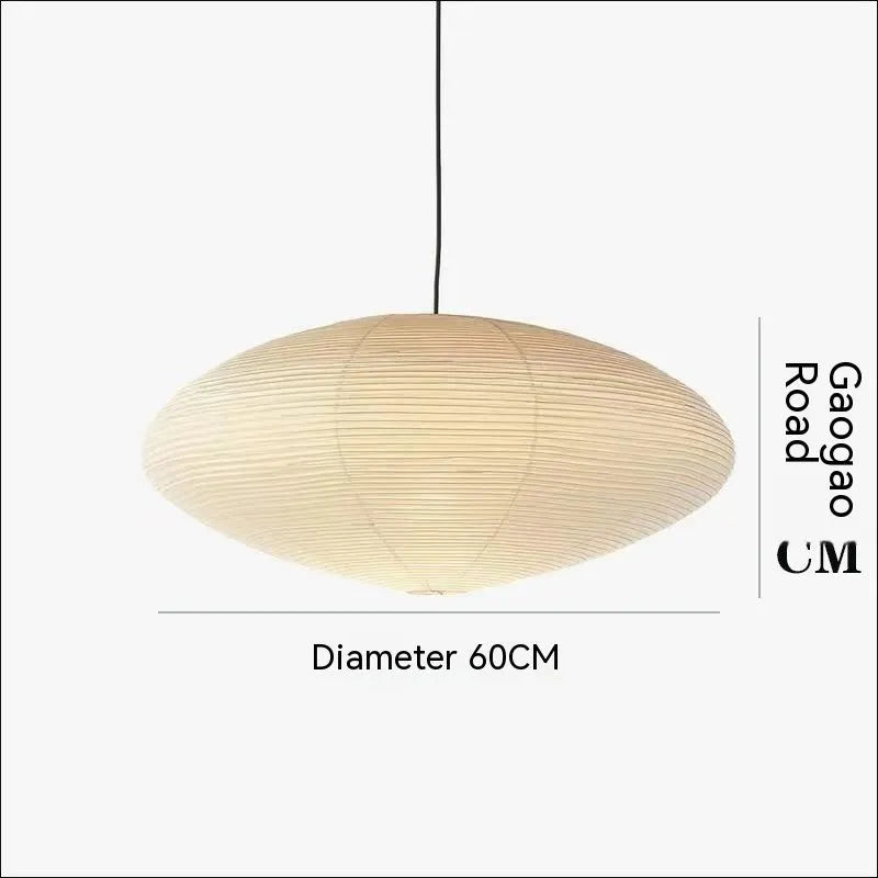 Modern simplicity Ji Ji Feng paper pendant lamp in flat diameter 40CM for living room ceiling