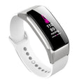 B31 smart watch with heart rate blood pressure monitor in gold colour showing step count