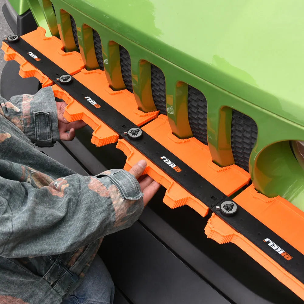 10-inch contour gauge with infinite stitching and locking mechanism for profile transfer tasks