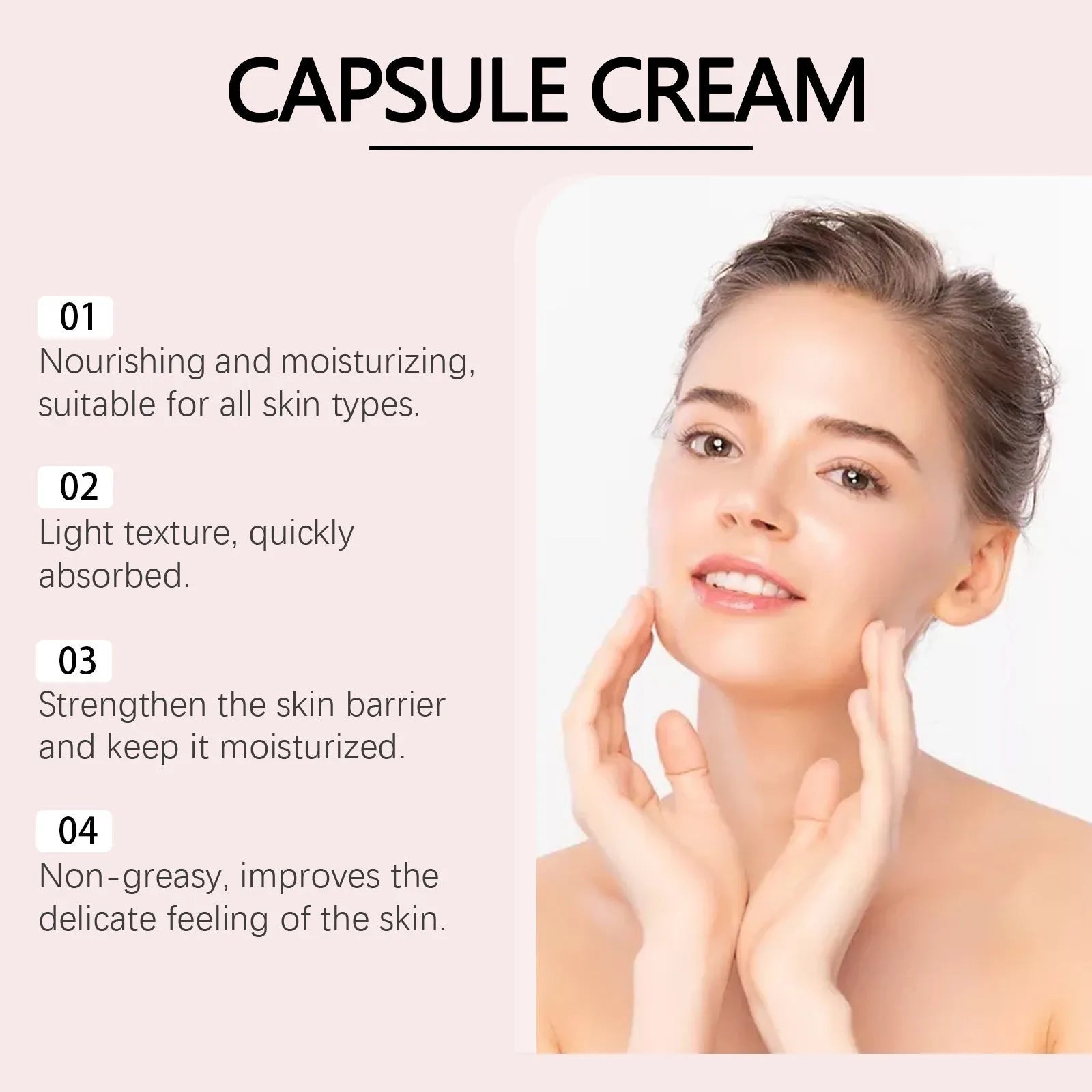 55g jar of Easy Absorb Nourishing Moisturizing Cream with dual-phase formula