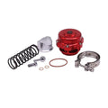 Aluminium alloy car blowdown valve, 50mm size, shown in one of six colour options.
