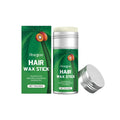 Hair wax stick with 75g solid wax for styling and hold, containing beeswax and shea butter