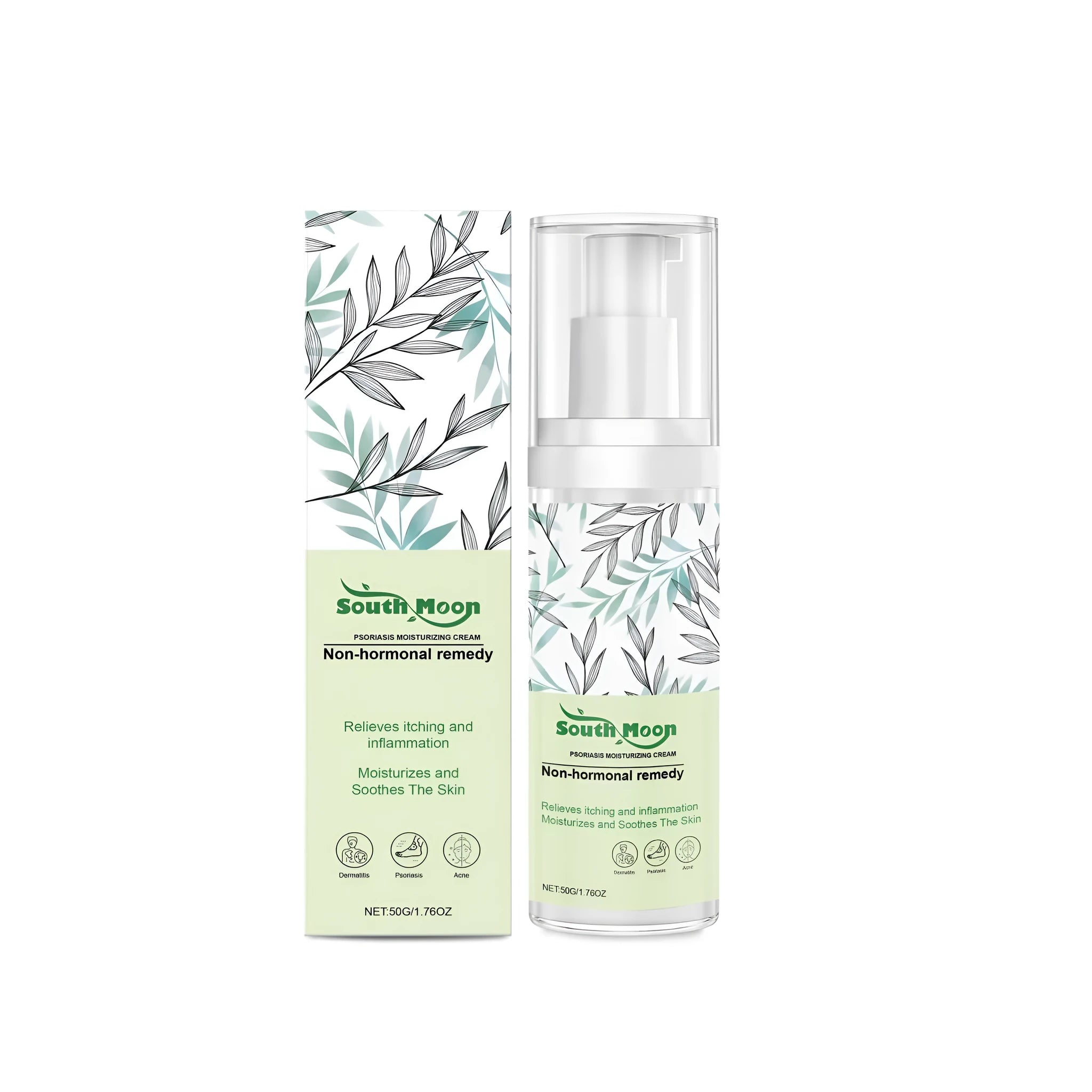 Skin Repair Moisturizing Cream 50g jar with tea tree oil and aloe vera