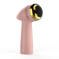 Electric vacuum foot grinder with quartz grinding head in gold finish