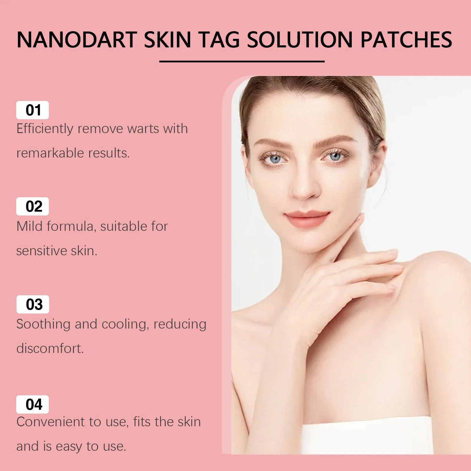 Skin Especially invisible nursing adhesive bandage patch with tea tree oil and Centella asiatica 144 count