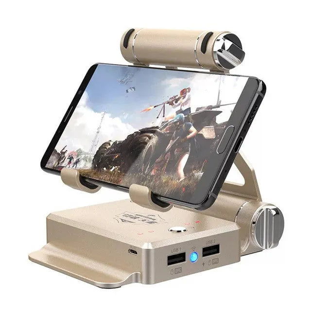 GameSir-X1 Eat Chicken Throne Bluetooth keyboard mouse mobile game controller for iPhone and Android, gold colour