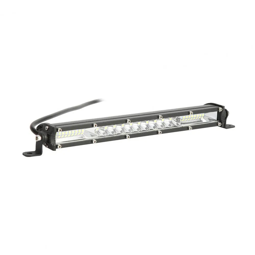 Ultra-thin single row white LED strip light for motocross roof with aluminium housing